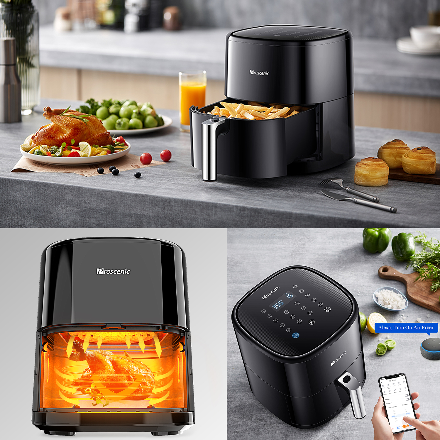 Proscenic Air Fryers: Healthier Cooking, Tastier Meals