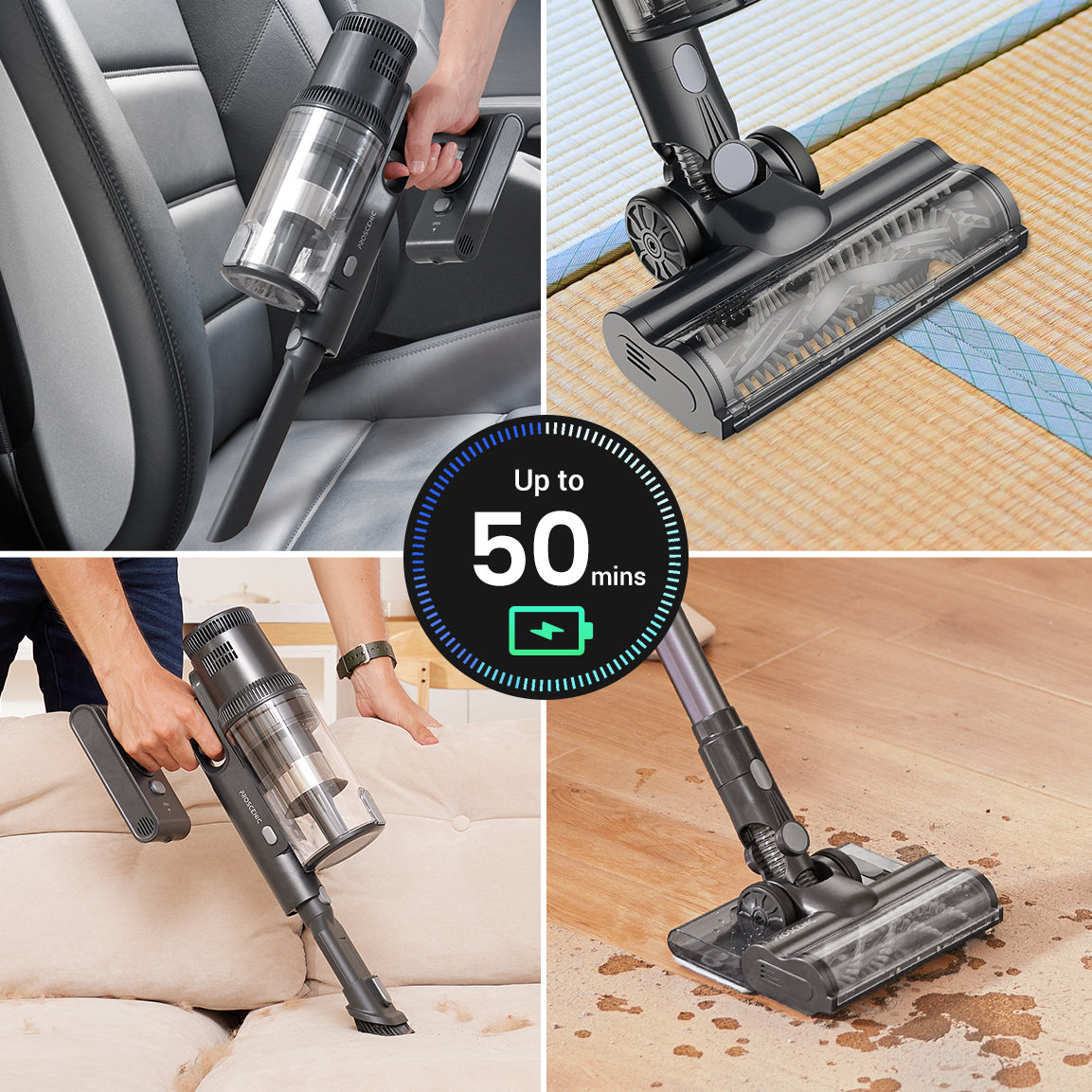 proscenic P11 mopping cordless vacuum cleaner