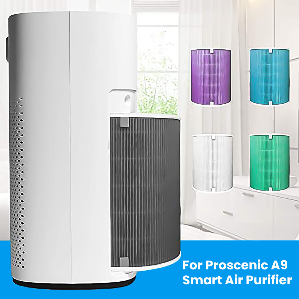 Proscenic A9 Air Purifier HEPA replacement filter - White